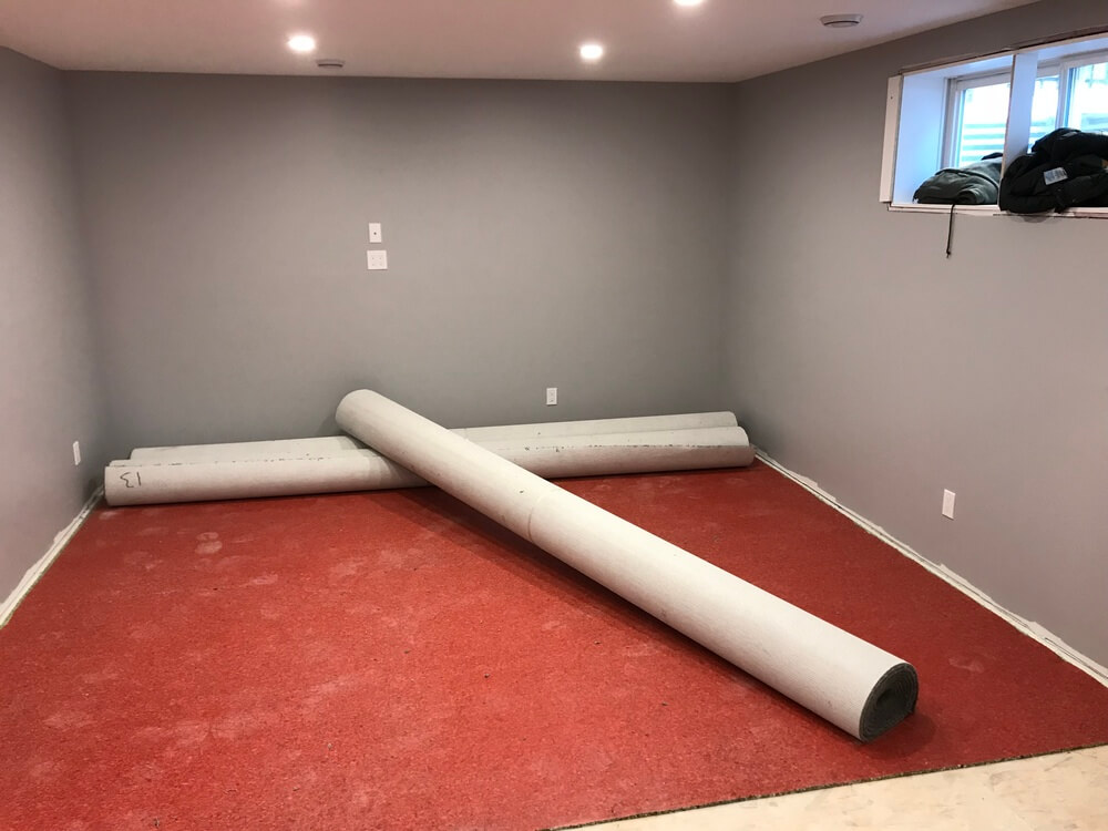 basement-carpet-underlay