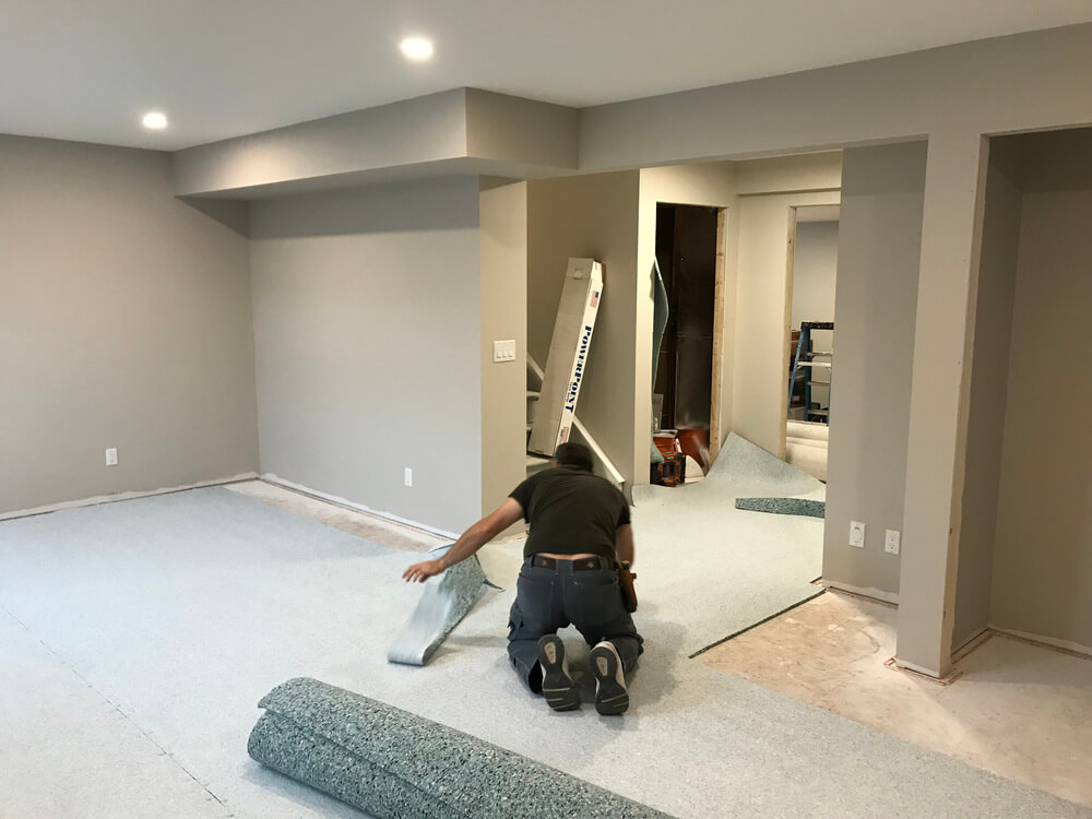 basement-carpet-install